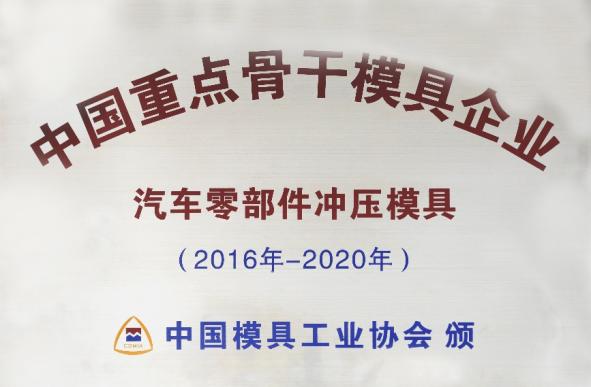 中國(guó)重點(diǎn)骨干模具企業(yè)